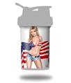 Decal Style Skin Wrap works with Blender Bottle 22oz ProStak Independent Woman Pin Up Girl (BOTTLE NOT INCLUDED)