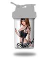 Decal Style Skin Wrap works with Blender Bottle 22oz ProStak AXe Pin Up Girl (BOTTLE NOT INCLUDED)