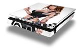 Vinyl Decal Skin Wrap compatible with Sony PlayStation 4 Slim Console AXe Pin Up Girl (PS4 NOT INCLUDED)