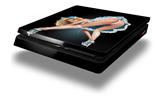 Vinyl Decal Skin Wrap compatible with Sony PlayStation 4 Slim Console Alice Pinup Girl (PS4 NOT INCLUDED)