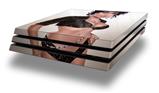 Vinyl Decal Skin Wrap compatible with Sony PlayStation 4 Pro Console Astouding Pin Up Girl (PS4 NOT INCLUDED)