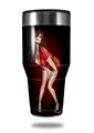 Skin Decal Wrap for Walmart Ozark Trail Tumblers 40oz Ooh-La-La Pin Up Girl (TUMBLER NOT INCLUDED) by WraptorSkinz