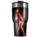 WraptorSkinz Skin Wrap compatible with 2017 and newer RTIC Tumblers 30oz Ooh-La-La Pin Up Girl (TUMBLER NOT INCLUDED)