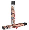Skin Decal Wrap 2 Pack for Juul Vapes Independent Woman Pin Up Girl JUUL NOT INCLUDED