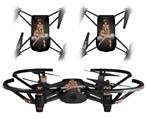 Skin Decal Wrap 2 Pack for DJI Ryze Tello Drone Missle Army Pinup Girl DRONE NOT INCLUDED