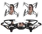 Skin Decal Wrap 2 Pack for DJI Ryze Tello Drone Vaper Sexy Pinup Girl DRONE NOT INCLUDED