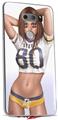 Skin Decal Wrap for LG V30 Tight End Pin Up Girl