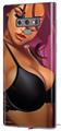 Decal style Skin Wrap compatible with Samsung Galaxy Note 9 Violeta Pin Up Girl