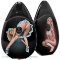 Skin Decal Wrap 2 Pack compatible with Suorin Drop Alice Pinup Girl VAPE NOT INCLUDED