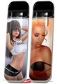 Skin Decal Wrap 2 Pack for Smok Novo v1 Shades Pin Up Girl VAPE NOT INCLUDED