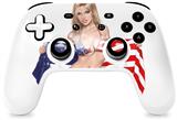 Skin Decal Wrap works with Original Google Stadia Controller Independent Woman Pin Up Girl Skin Only CONTROLLER NOT INCLUDED