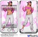 iPod Touch 2G & 3G Skin - Gangbanger 2 Pin Up Girl