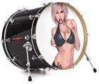 Decal Skin works with most 24" Bass Kick Drum Heads Venus - DRUM HEAD NOT INCLUDED