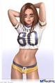 Poster 24"x36" - Tight End Pin Up Girl
