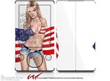 Independent Woman Pin Up Girl - Decal Style skin fits Zune 80/120GB  (ZUNE SOLD SEPARATELY)
