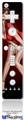 Wii Remote Controller Face ONLY Skin - Ooh-La-La Pin Up Girl