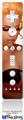 Wii Remote Controller Face ONLY Skin - 0range Pin Up Girl