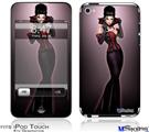 iPod Touch 4G Decal Style Vinyl Skin - Vamp Glamour Pin Up Girl