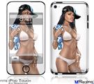 iPod Touch 4G Decal Style Vinyl Skin - Tia Pin Up Girl