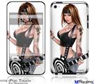 iPod Touch 4G Decal Style Vinyl Skin - AXe Pin Up Girl