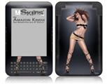 Dancer 1 Pin Up Girl - Decal Style Skin fits Amazon Kindle 3 Keyboard (with 6 inch display)