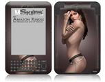Sensuous Pin Up Girl - Decal Style Skin fits Amazon Kindle 3 Keyboard (with 6 inch display)
