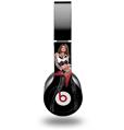 WraptorSkinz Skin Decal Wrap compatible with Beats Solo HD (Original) Rocker Pin Up Girl (HEADPHONES NOT INCLUDED)