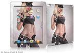iPad Skin - Cop Girl Pin Up Girl (fits iPad2 and iPad3)