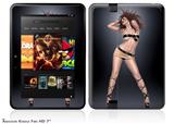 Dancer 1 Pin Up Girl Decal Style Skin fits 2012 Amazon Kindle Fire HD 7 inch