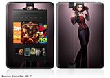 Vamp Glamour Pin Up Girl Decal Style Skin fits 2012 Amazon Kindle Fire HD 7 inch