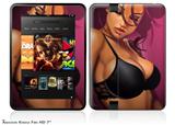 Violeta Pin Up Girl Decal Style Skin fits 2012 Amazon Kindle Fire HD 7 inch