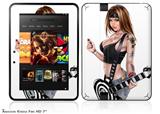 AXe Pin Up Girl Decal Style Skin fits 2012 Amazon Kindle Fire HD 7 inch