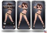 Dancer 1 Pin Up Girl Decal Style Vinyl Skin - fits Apple iPod Touch 5G (IPOD NOT INCLUDED)