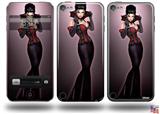 Vamp Glamour Pin Up Girl Decal Style Vinyl Skin - fits Apple iPod Touch 5G (IPOD NOT INCLUDED)