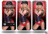 LA Womx Pin Up Girl Decal Style Vinyl Skin - fits Apple iPod Touch 5G (IPOD NOT INCLUDED)