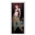 Chola Pin Up Girl Door Skin (fits doors up to 34x84 inches)