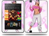 Gangbanger 2 Pin Up Girl Decal Style Skin fits Amazon Kindle Fire HD 8.9 inch