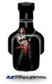 Rocker Pin Up Girl Decal Style Skin (fits Tritton AX Pro Gaming Headphones - HEADPHONES NOT INCLUDED) 