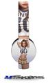 Tight End Pin Up Girl Decal Style Skin (fits Sol Republic Tracks Headphones - HEADPHONES NOT INCLUDED) 