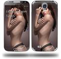 Sensuous Pin Up Girl - Decal Style Skin (fits Samsung Galaxy S IV S4)